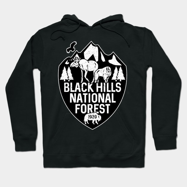 Black Hills National Forest South Dakota Hoodie by SouthDakotaGifts